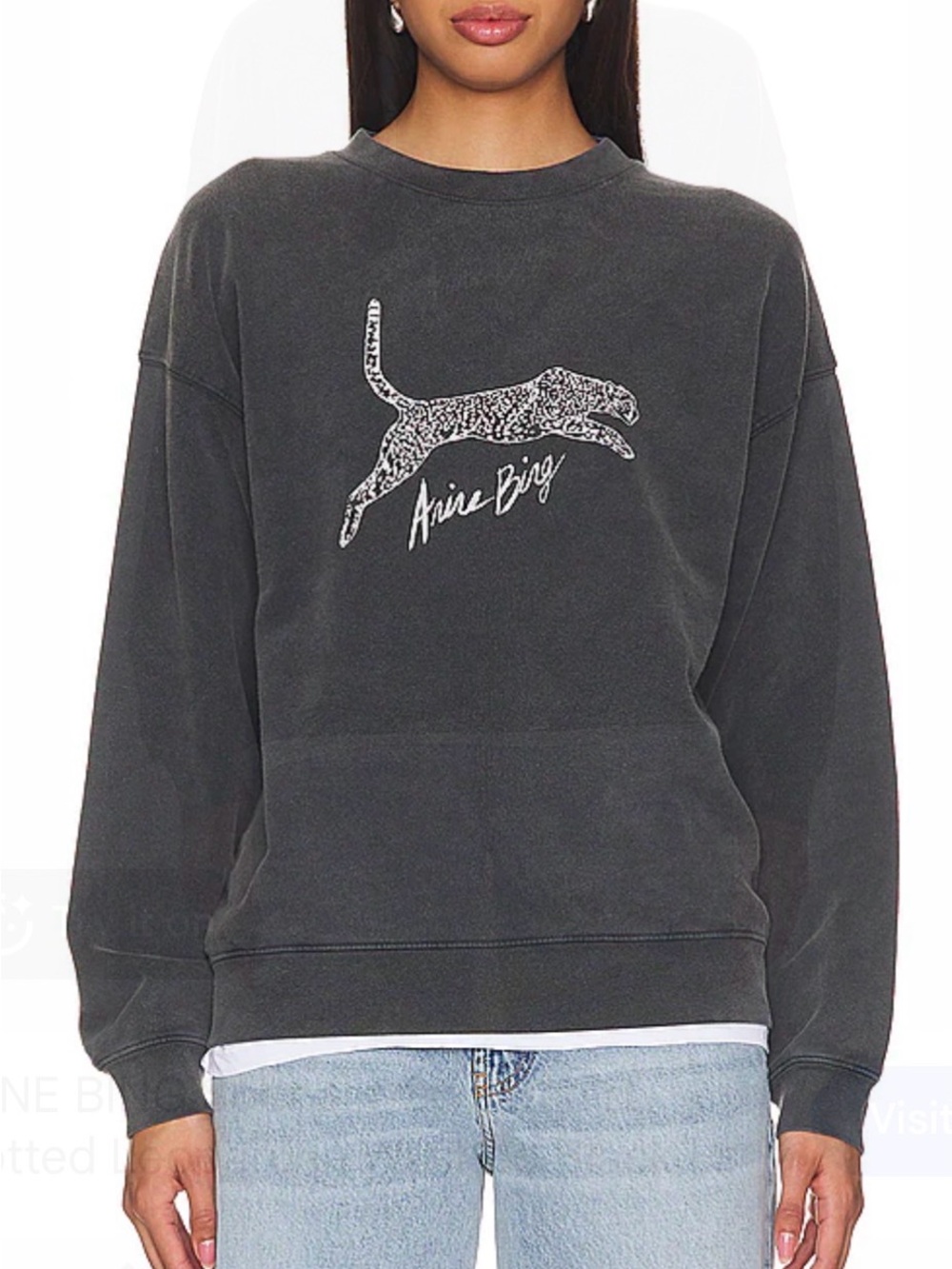 Anine Bing Spencer Sweatshirt size small